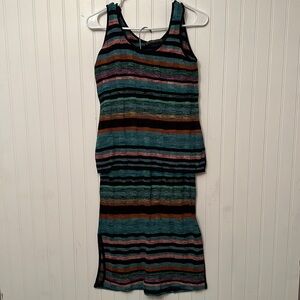 Peruvian Connection Tank and Maxi Skirt Set Women’s Size Small